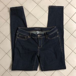 Maurices dark wash jeggings
